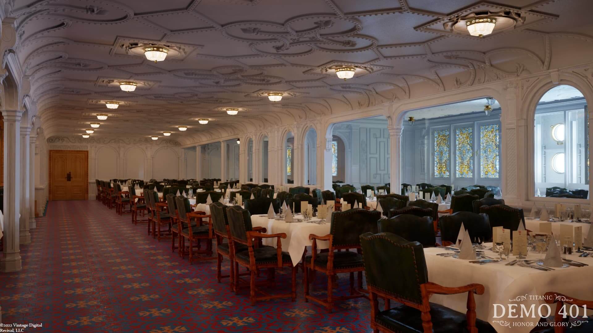 Eetzaal eerste klas